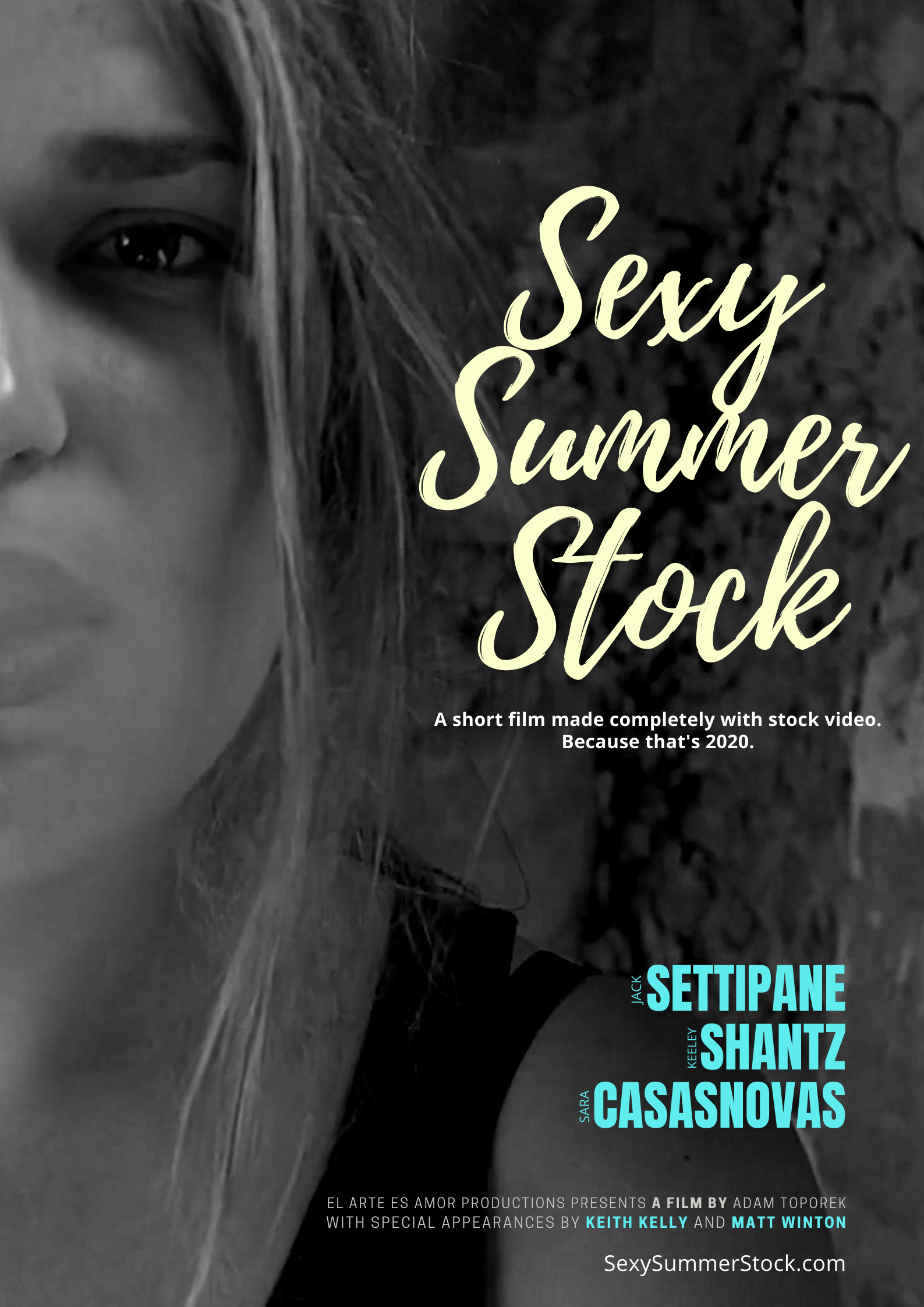 Narrative Short Film Sexy Summer Stock: Official Poster